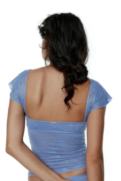 Sutiã Amara de renda Crop top