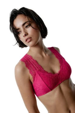 Sutiã halter de renda Dulcet