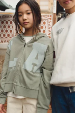 Sweatshirt aberto 