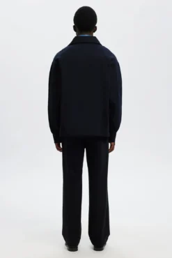 Sweatshirt 100% algodão orgânico com meia fecho-éclair