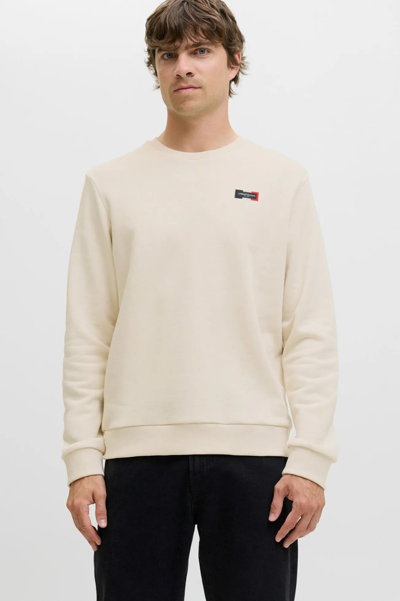 Sweatshirt básico com logo