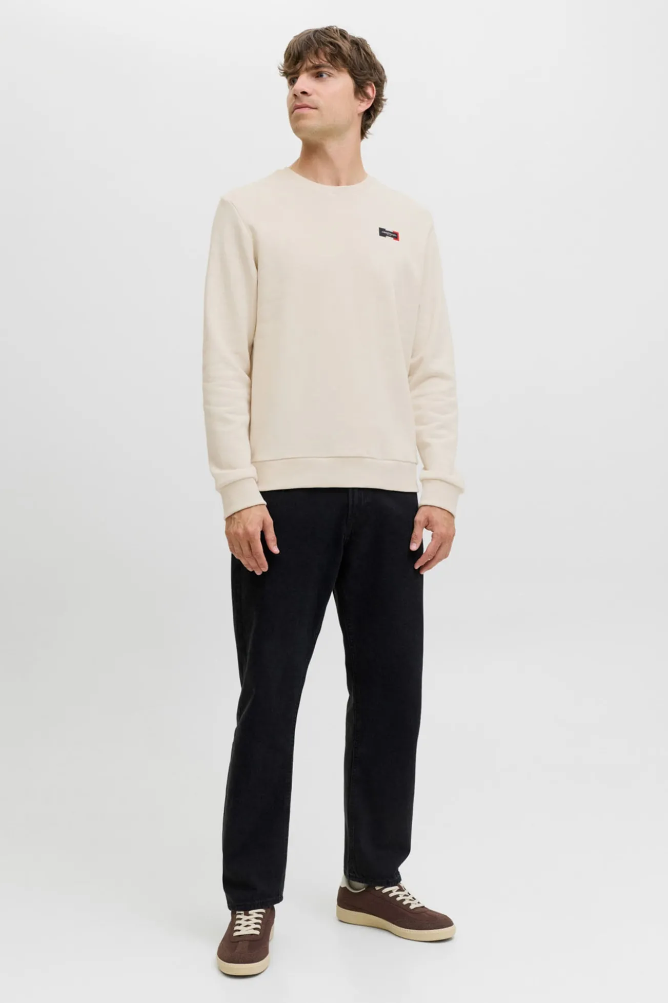 Sweatshirt básico com logo