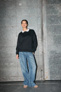 Sweatshirt - camisa com gola