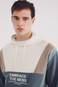 Sweatshirt capuz cortes