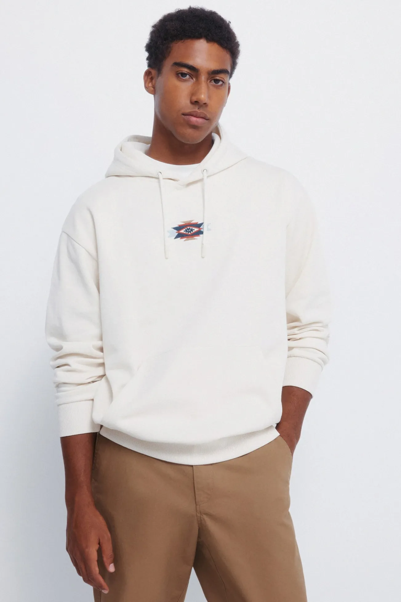 Sweatshirt com capuz Capuz