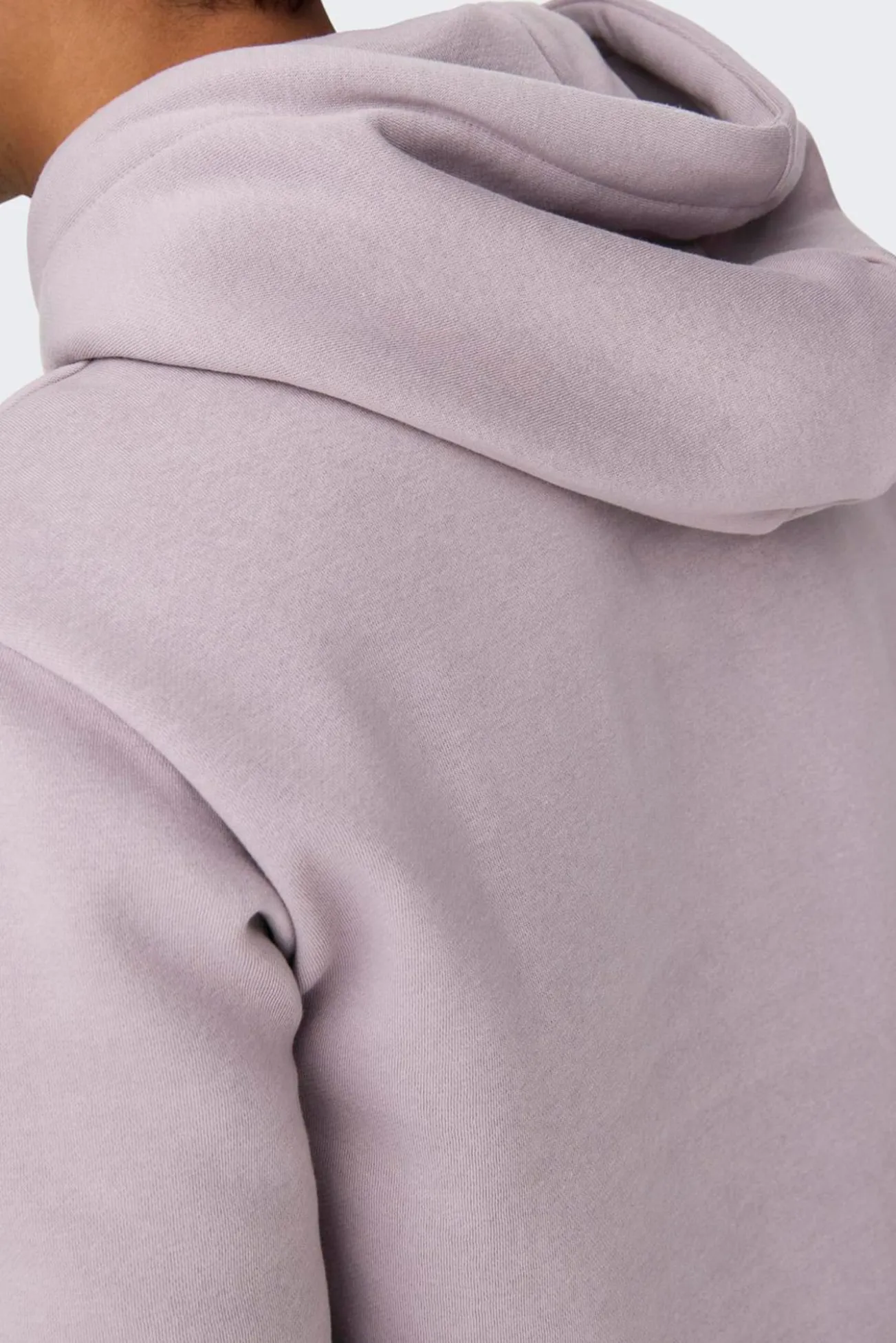 Sweatshirt com capuz de lã