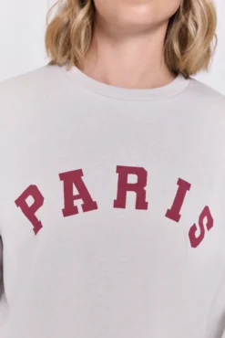 Sweatshirt com estampado frontal