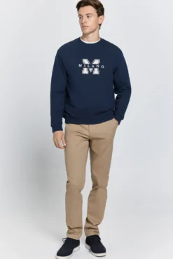 Sweatshirt com estampa regular fit