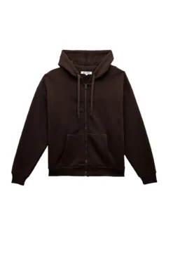 Sweatshirt com fecho-éclair