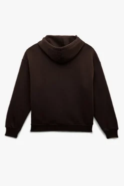 Sweatshirt com fecho-éclair