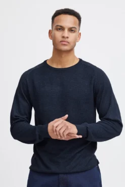 Sweatshirt com gola redonda
