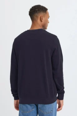 Sweatshirt com gola redonda