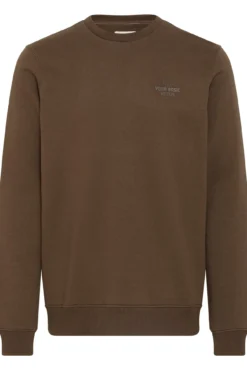 Sweatshirt com gola redonda