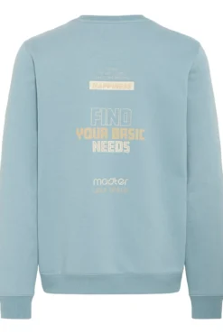 Sweatshirt com gola redonda