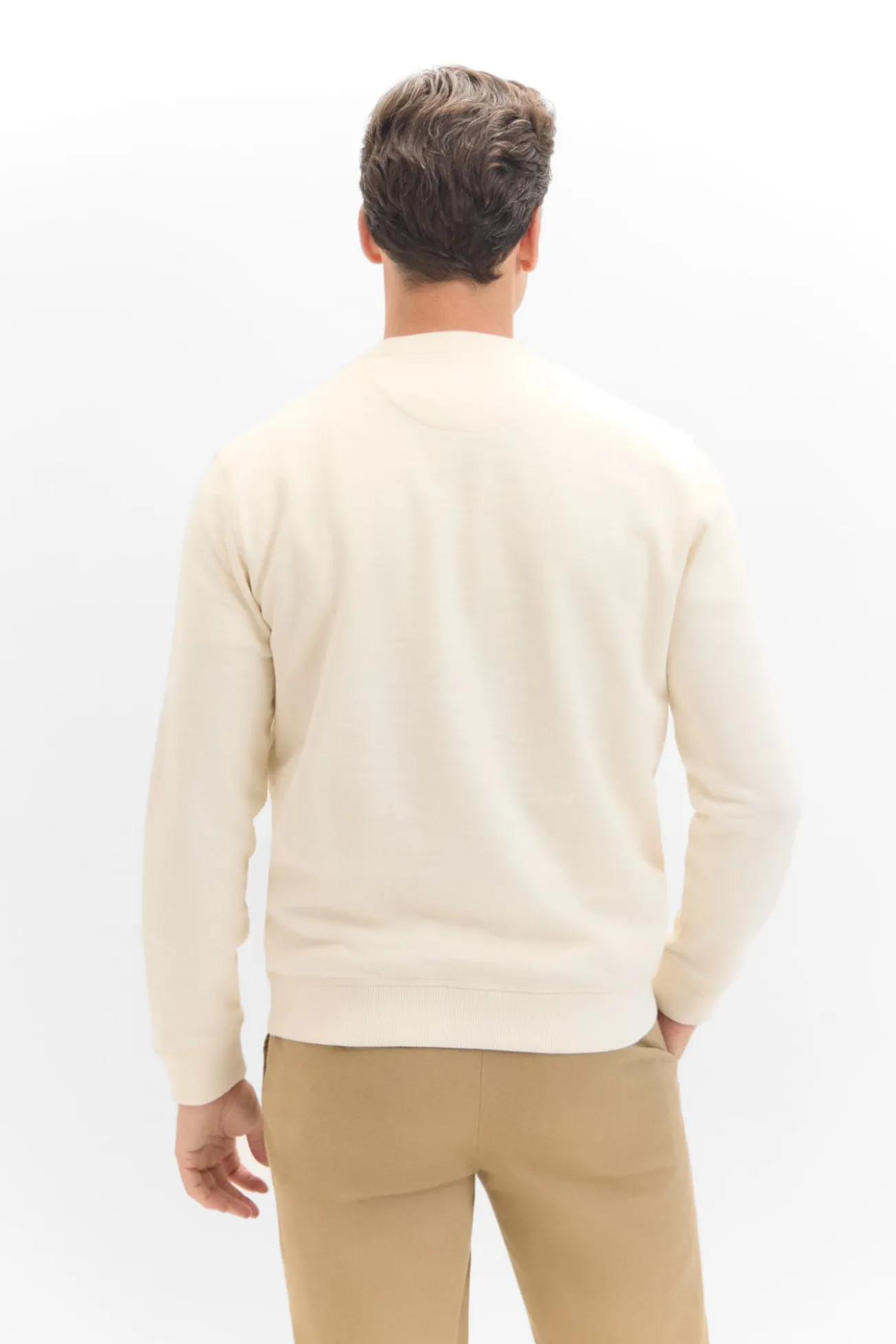 Sweatshirt gola caixa