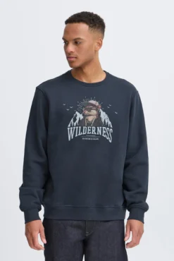 Sweatshirt gola redonda