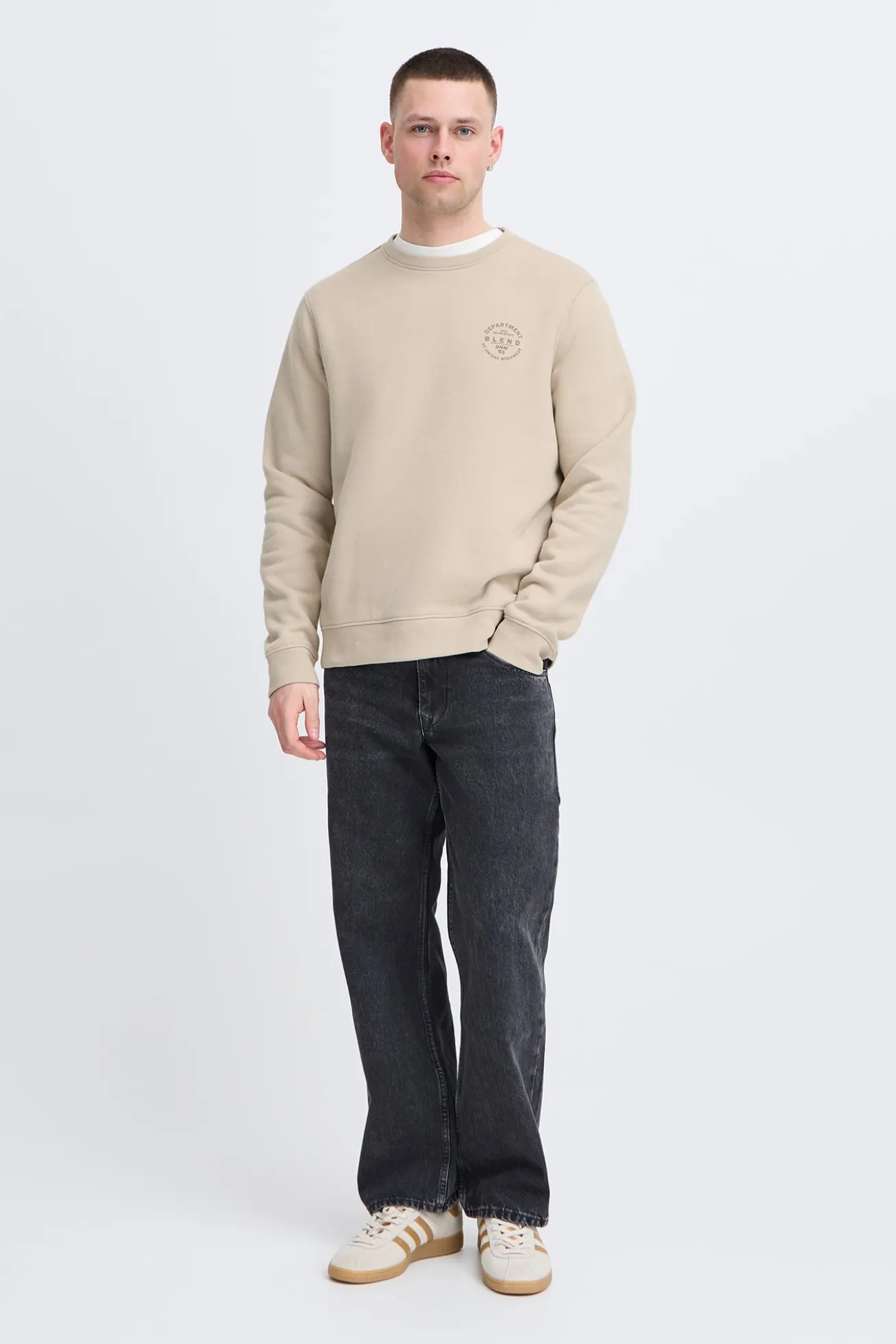 Sweatshirt gola redonda