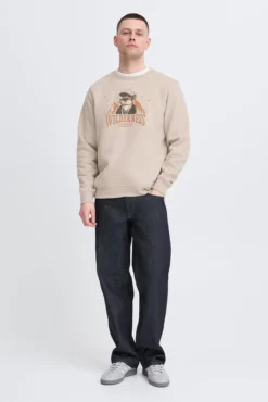 Sweatshirt gola redonda