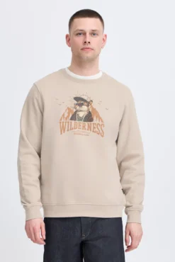 Sweatshirt gola redonda