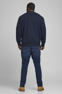 Sweatshirt gola redonda básica PLUS