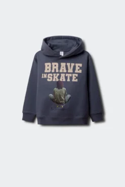 Sweatshirt para skate capuz