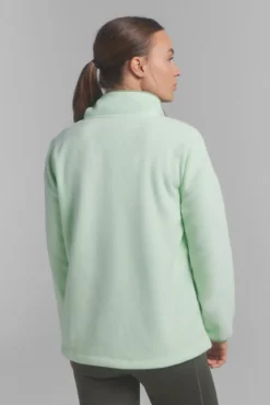 Tecido de polar verde
