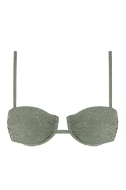 Top biquíni brilhante
