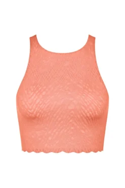 top cropped sem costura