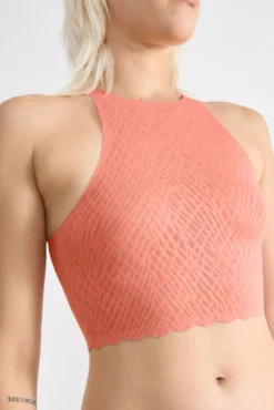top cropped sem costura