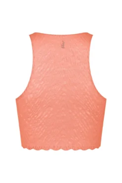 top cropped sem costura