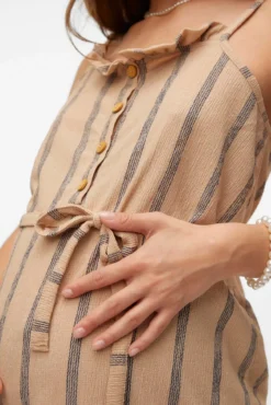 Top de alças maternity