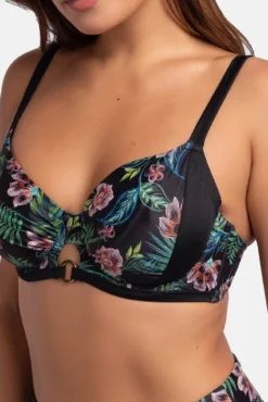 Top de biquíni preto