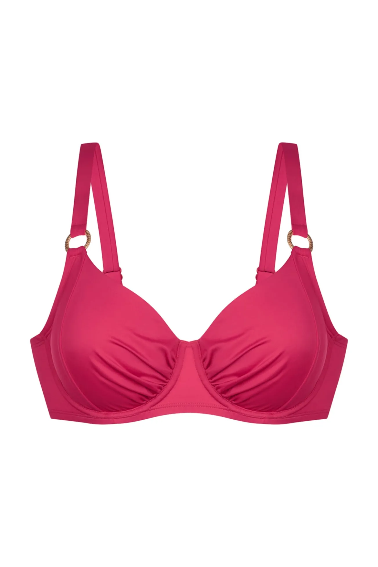Top de biquíni rosa