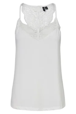 Top de mulher sem mangas estilo lingerie