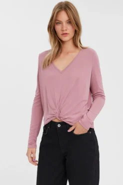 Top TENCEL de manga comprida