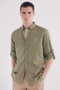 T-shirt algodão slub