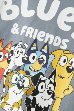 T-shirt azul para meninos
