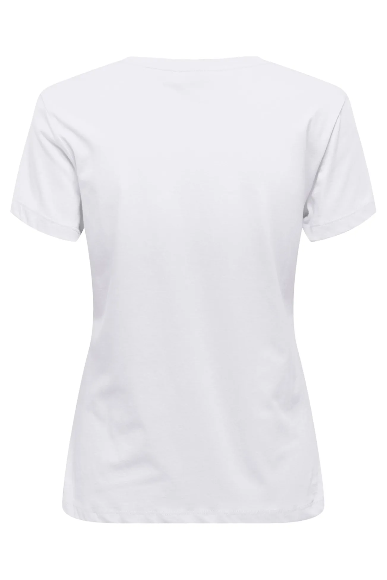 T-shirt básica em algodão