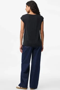 T-shirt básica fluida