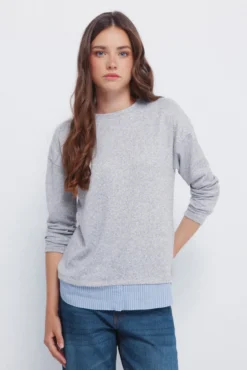 T-shirt combinada