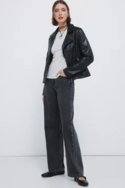 T-shirt com decote nas costas em lurex