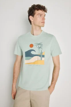 T-shirt de manga curta
