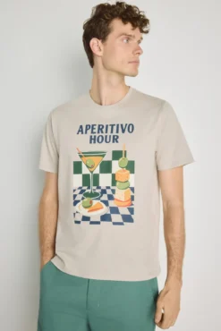 T-shirt de manga curta
