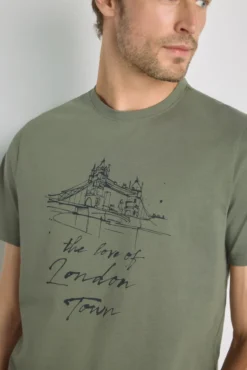 T-shirt de manga curta