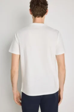 T-shirt de manga curta estampada