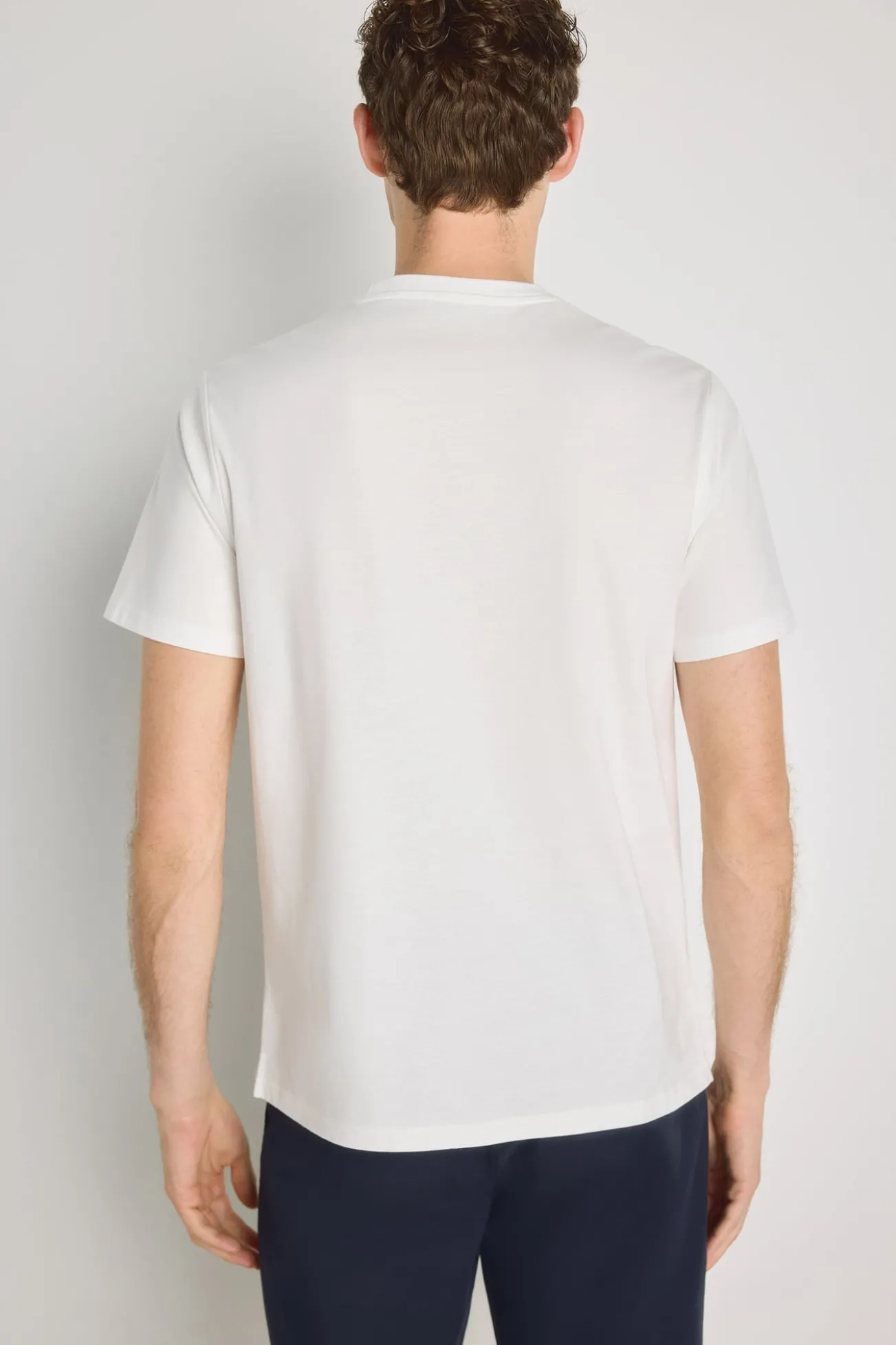 T-shirt de manga curta estampada