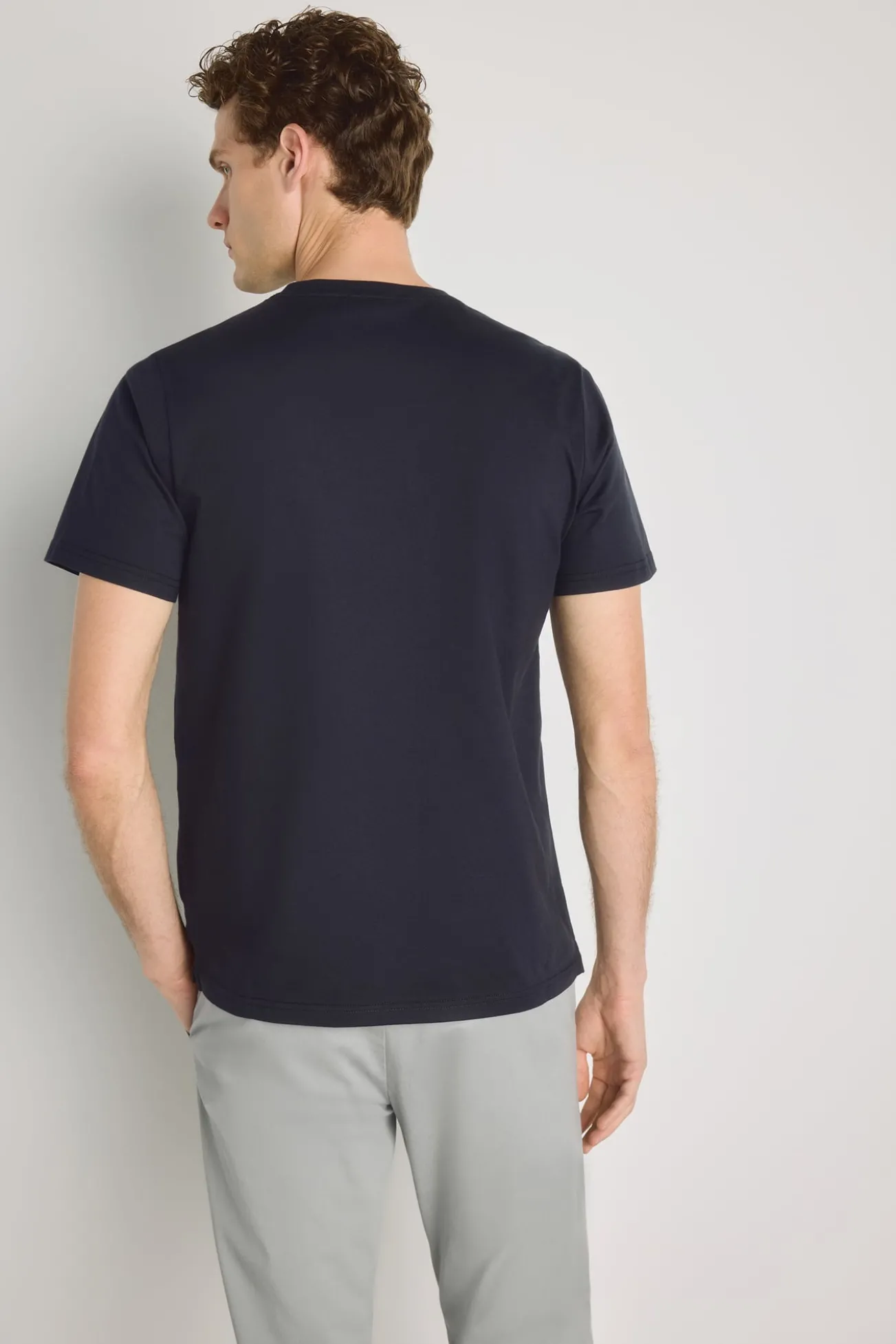 T-shirt de manga curta estampada