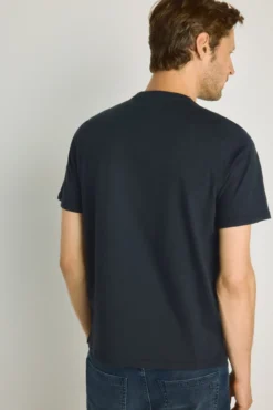 T-shirt de manga curta estampada
