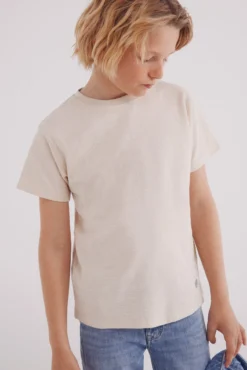 T-shirt de menino com textura