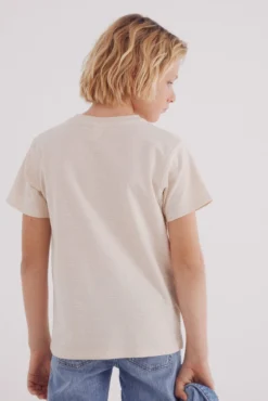 T-shirt de menino com textura